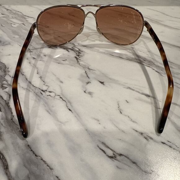 Oakley OO4079-01 Feedback Sunglasses Rose Gold & Tortoise Shell Read - Picture 4 of 9